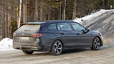 Skica nové �kody Superb od nezávislého designéra Petra Sieberta exkluzivn� pro iDNES.cz.