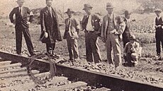 Japon�tí experti vy�et�ují údajnou sabotá� u Mukdenu, kterou v�ak spáchala sama...