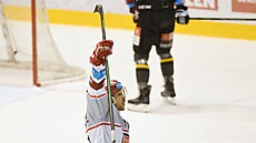 Hokejová extraliga, 43. kolo, Litvínov - Hradec Králové. Hradecký úto�ník...