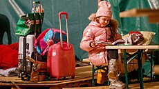 Situace na slovensko-ukrajinské hranici. Stovky a tisíce lidí sem ka�dý den...