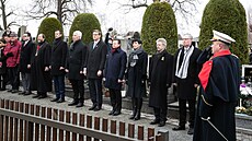 Vzpomínkový akt pi píleitosti 172. výroí narození prezidenta Tomáe...