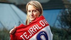 Aneta Tejralová, hokejistka Nižního Novgorodu, vedoucího týmu ruské WHL.
