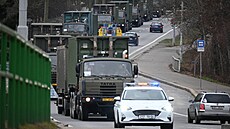 Přesun českých vojáků na Slovensko (7. března 2022)