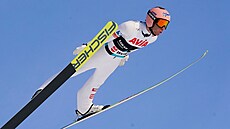 Rakouský skokan Stefan Kraft v Lillehammeru