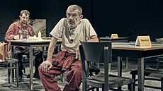 Jaroslav Achab Haidler v nastudování Rudiovy hry Anlus v ústeckém inoherním...