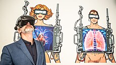 Budoucí zdravotní sestry v Trutnov� se budou u�it nap�íklad anatomii pomocí 3D...