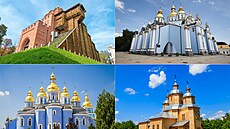 Chrámy, historické domy, skanzeny, paláce, sochy. To byly krásy ukrajinské...