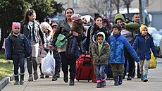 Do Brna dorazil 27. února autobus s uprchlíky z Ukrajiny. V o�kovacím centru...
