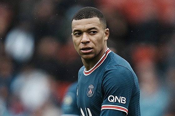 Kylian Mbappé (PSG) v zápase francouzské ligy proti Bordeaux.