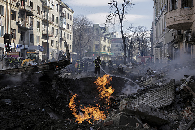 Nezdolný Charkov je pilířem ukrajinské obrany. Ruská palba tu neustává