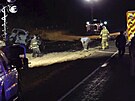 Pi elní sráce dvou aut v Texasu zahynulo devt lidí. (16. bezna 2022)