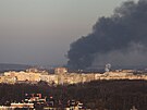 Exploze v ukrajinském mst Lvov. (18. bezna 2020)