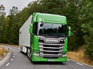 Scania ji pátým rokem po sob v ad získala titul Green Truck. Její taha...