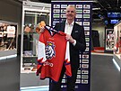 Kari Jalonen na tiskové konferenci k jeho jmenování do pozice trenéra eské...