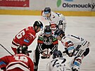 Pedkolo play off hokejové extraligy - 3. zápas: HC Olomouc - HC Vítkovice...
