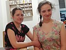 Ped válkou uprchly z Ukrajiny devtaticetiletá Anna s patnáctiletou dcerou...