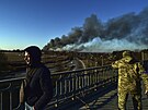 Dnes brzy ráno dolo k bombardování poblí letit ve Lvov. Ruské útoky na...