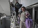 Mariana Viegirskaja, kterou museli evakuovat po ostelování porodnice v...