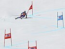 Alexis Pinturault pi finále Svtového poháru v obím slalomu.