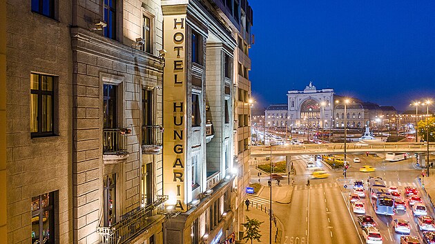 Soust zjezdu je ubytovn v hotelu v centru Budapeti