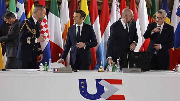 Summit Evropsk unie ve Versailles (10.03.2022)