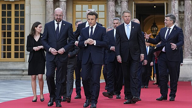 Ldi na summitu Evropsk unie ve Versailles (10.03.2022)