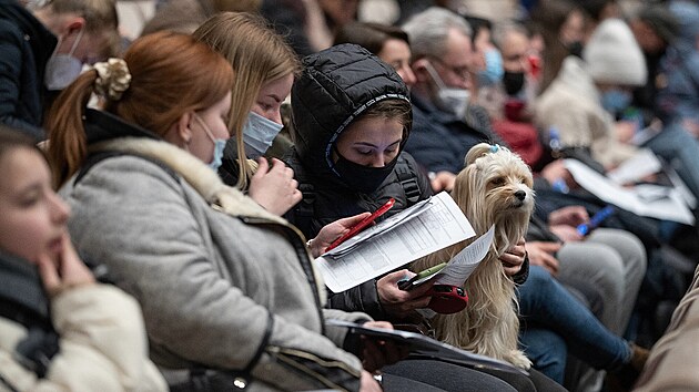 Praské asistenní centrum pro pomoc ukrajinským uprchlíkm odbavilo od zaátku...