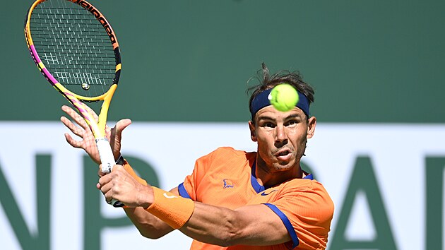 panl Rafael Nadal se sousted na der ve druhm kole turnaje v Indian Wells.