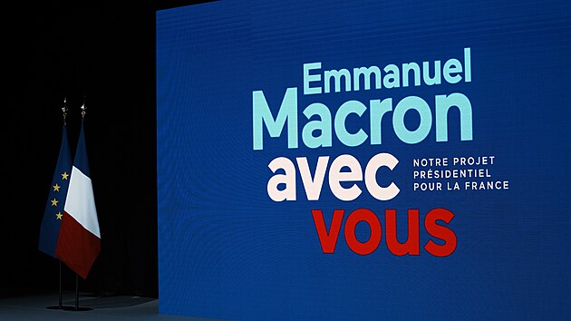 Francouzsk prezident Emmanuel Macron oficiln pedstavil hlavn body programu, kter chce prosazovat v ppad znovuzvolen. (17. bezna 2022)