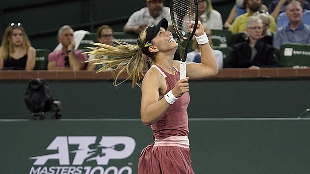 Paula Badosaov na turnaji v Indian Wells.