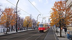 Vizualizace Smetanova náb�e�í v Praze, která ji� byla realizována. 