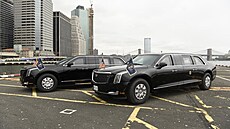 Speciální pancéovaná limuzína amerického prezidenta Bidena spotebuje okolo 60...