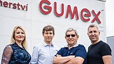 Firma Gumex je rodinnou firmou. 