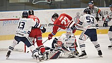 Předkolo play off hokejové extraligy - 3. zápas: HC Olomouc - HC Vítkovice...