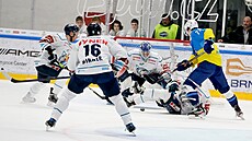 3. zápas pedkola play off hokejové extraligy, Brno - Liberec