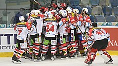 3. zápas předkola play off hokejové extraligy, Karlovy Vary - Pardubice....