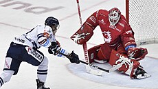 Čtvrtfinále play off hokejové extraligy - 1. zápas: HC Oceláři Třinec - HC...
