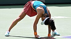 Britka Emma Raducanuová ve tetím kole turnaje v Indian Wells