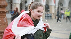 Běloruská studentka Lizaveta Dauhulevich nesouhlasí s vládou ve své zemi. | na serveru Lidovky.cz | aktuální zprávy