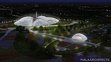 První vizualizace moné podoby projektu Eden Silesia v Karviné