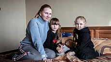 Jana se svými dcerami přijela z Ukrajiny vlakem. Do Ostravy jela cíleně.
