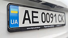 Ukrajinská registrační značka | na serveru Lidovky.cz | aktuální zprávy