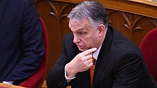 Maarský premiér Viktor Orbán (10. bezna 2022)