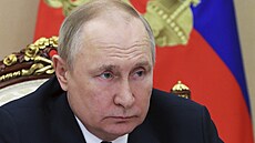 Ruský prezident Vladimir Putin na zasedání bezpečnostní rady (11. března 2022) | na serveru Lidovky.cz | aktuální zprávy