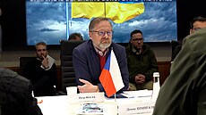 Český premiér Petr Fiala se v Kyjevě sešel s ukrajinským prezidentem...