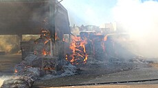 V papírnách Větřní na Českokrumlovsku hořela lepenka. Škoda je 2,5 milionu