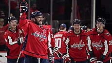 Alexandr Ovekin z Washingtonu dal práv 767. gól v NHL a stal se nejlepím...