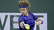 Andrej Rubljov na turnaji v Indian Wells.