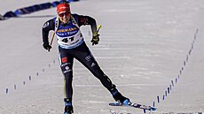 Nmecká biatlonistka Franziska Hildebrandová ve sprintu Svtového poháru v Oslu.