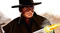 Dobový plakát snímku A� �ije Django!